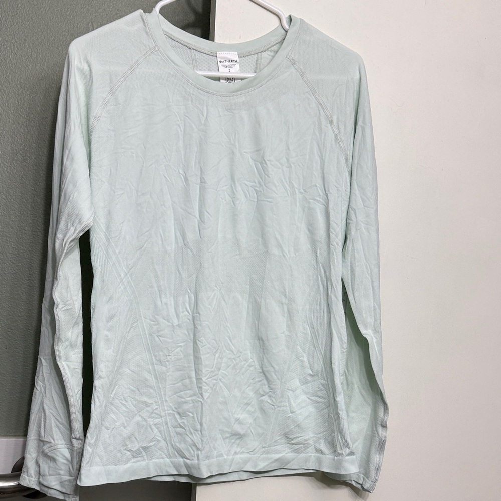 Athleta Mint Seamless Top